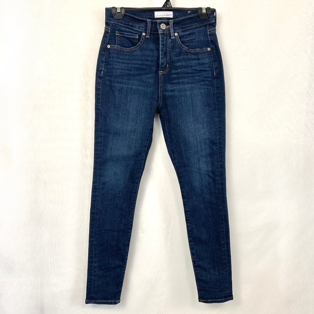 Loft Women’s High Waist Skinny Stretchy Jeans / Size 25/0